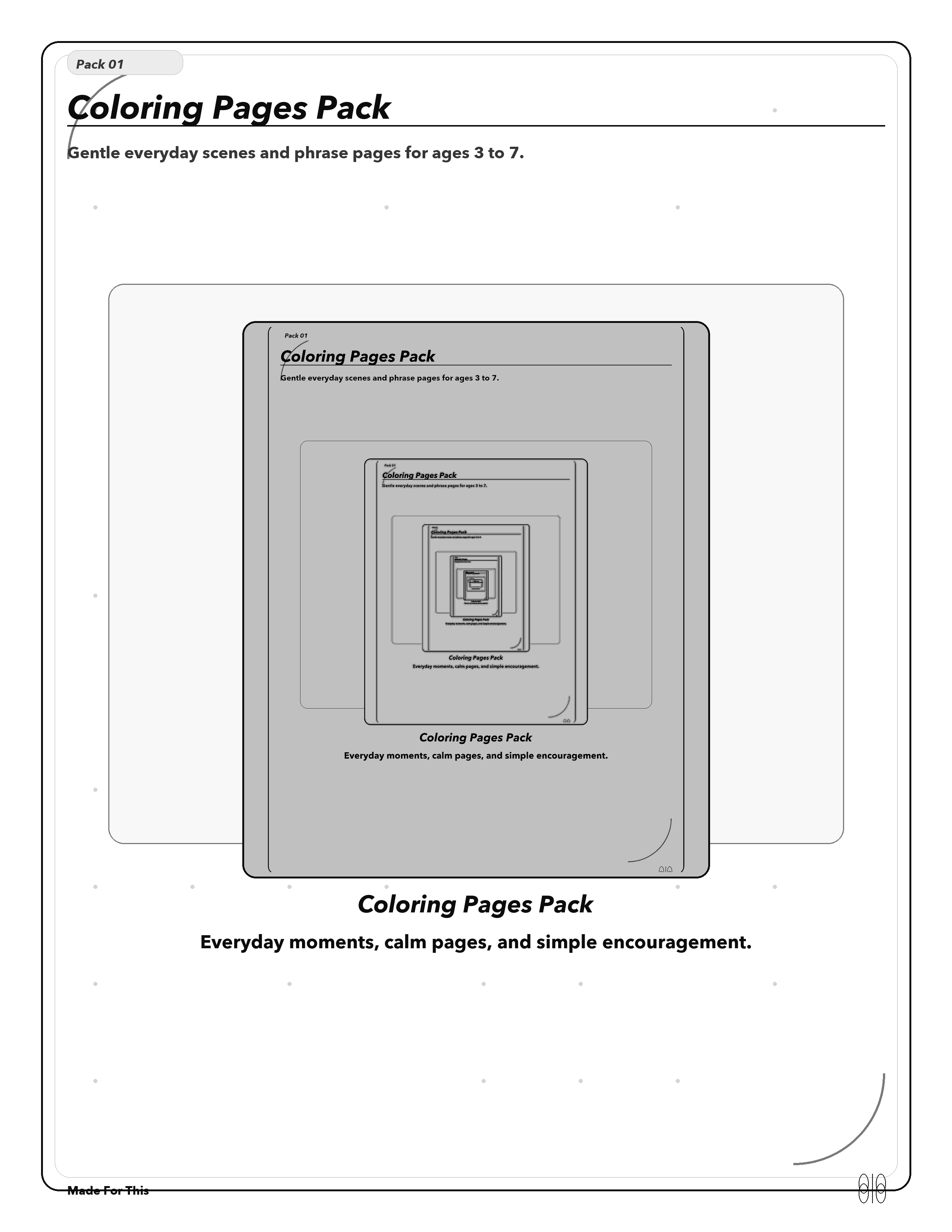 Kids printable activity preview